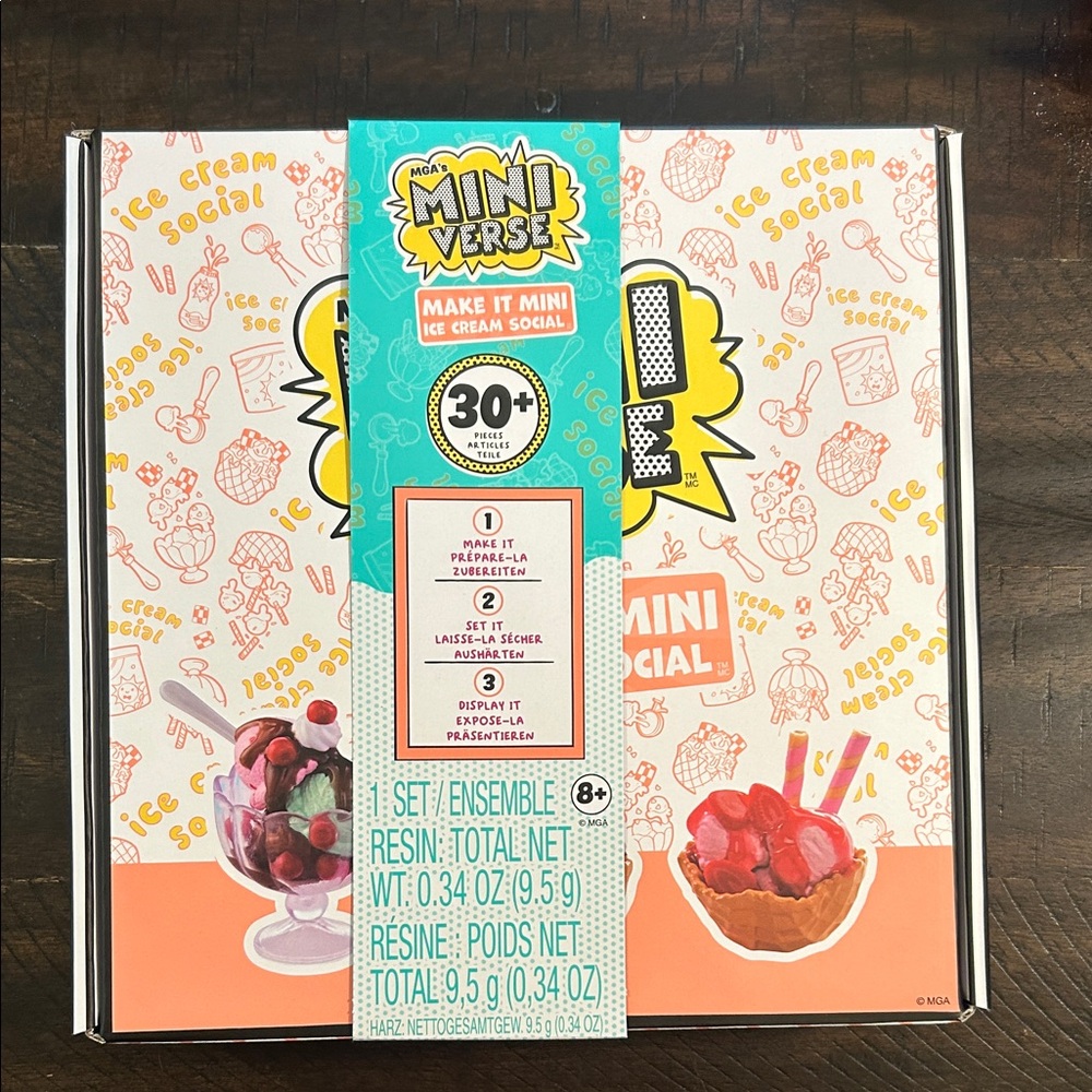 MGA Miniverse ice cream social set